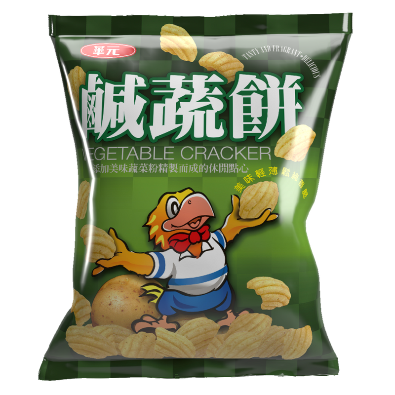 【華元】鹹蔬餅 50g (下單後2-3個工作天出貨)