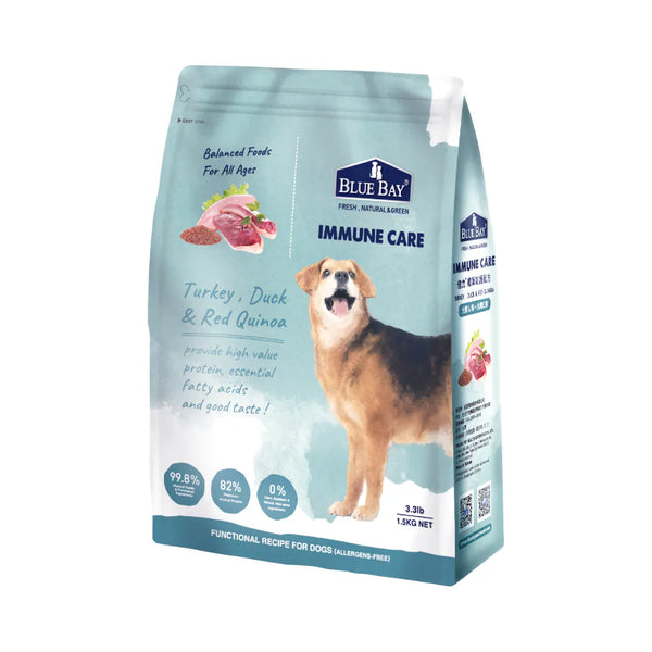 【倍力】全護低敏狗飼料 - 火雞 鴨+台灣紅藜(褐藻防護配方) 1.5kg (下單後5-7個工作天出貨)