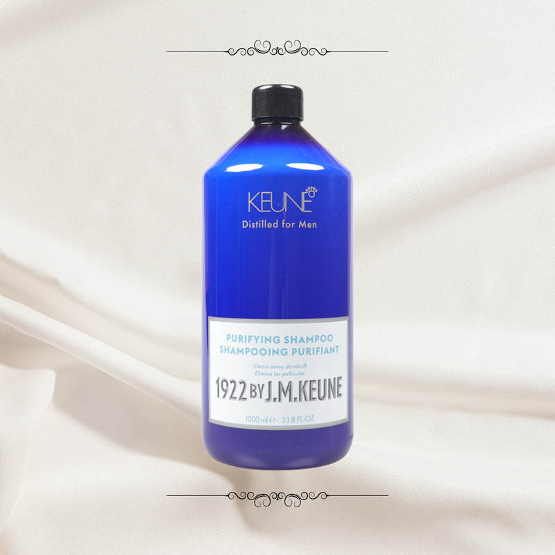 【Keune 肯葳】1922紳藍系列洗護系列 晨霧去屑洗頭水 1000ml (下單後2-3個工作天出貨)