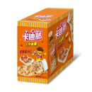 卡迪那小德薯濃厚茄汁口味薯條4入裝，橙色包裝，附小吃圖示.