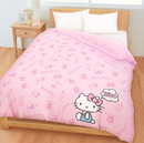 【Hello Kitty】幸福小食光 - 薄被套/涼被/兩用被套 - Sanrio 三麗鷗|台灣製造 台灣直送