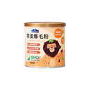 【倍力】鱉蛋爆毛粉100g罐裝，卡其色蓋子，標有獅子插畫與產品資訊.