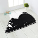 【Rubber Anne】軟式珪藻土造型吸水地墊 黑白動物園 (下單後3-5個工作天出貨)