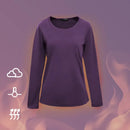 【H&J】圓領速暖絨保暖衣3.0-深紫 發熱衣｜MIT 台灣製造 台灣直送 (下單後3-5個工作天出貨)