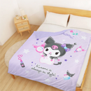 【Kuromi 酷洛米】妝酷女孩 - 薄被套/涼被/兩用被套 - Sanrio 三麗鷗 |台灣製造 台灣直送