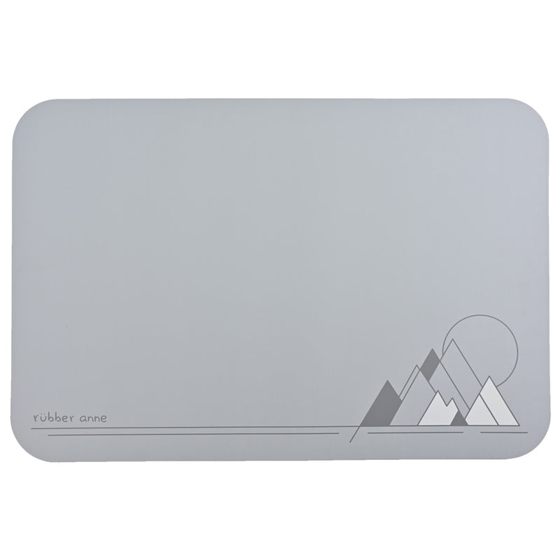【Rubber Anne】夜光版 軟式珪藻土吸水地墊 曙光乍現(60x40cm) (下單後3-5個工作天出貨)