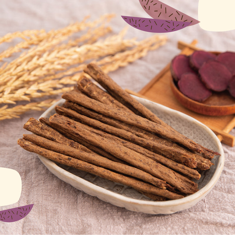 【飼糧倉】紫芋地瓜牛肉條 100g(下單後5-7個工作天出貨)