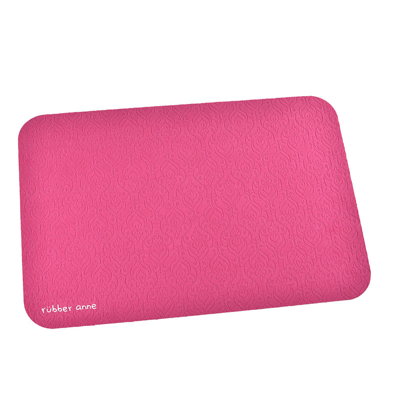 【Rubber Anne】軟式珪藻土織物地墊 (60x40cm) (下單後3-5個工作天出貨)