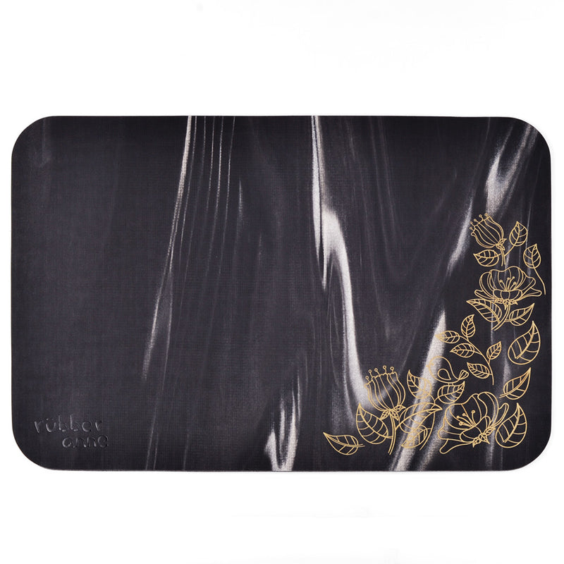 【Rubber Anne】軟式珪藻土吸水地墊 雕花(60x40cm) (下單後3-5個工作天出貨)