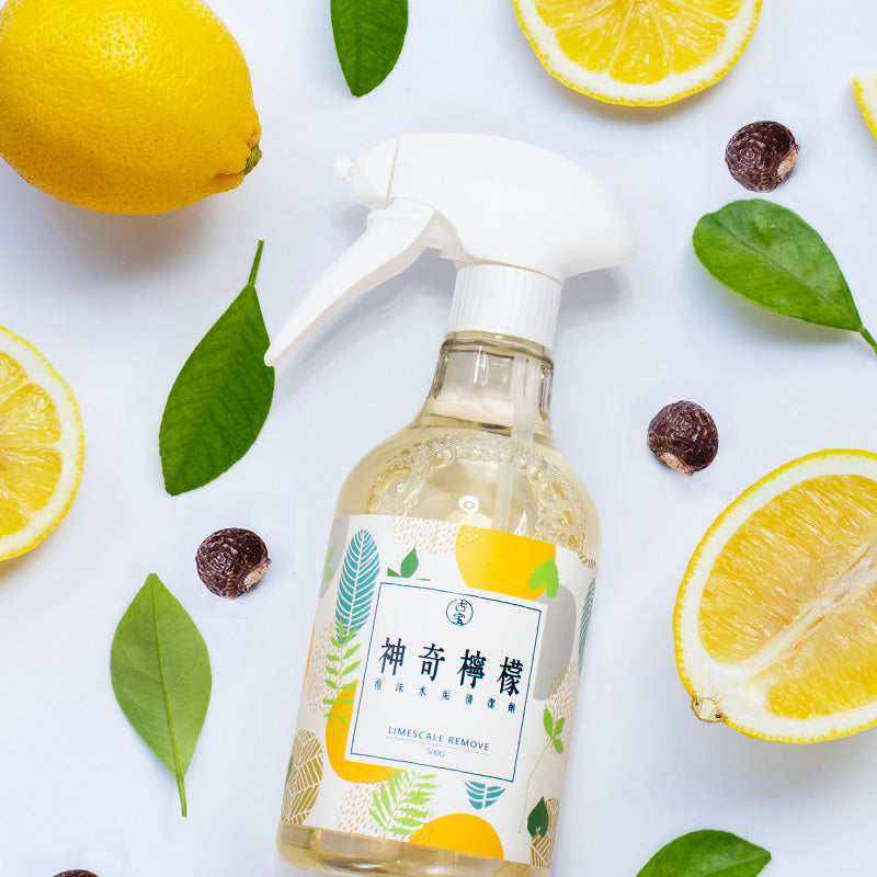 【古寶無患子】對付水垢用的泡泡噴霧 500g (下單後3-5個工作天出貨)