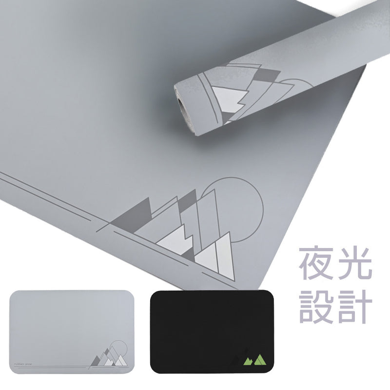【Rubber Anne】夜光版 軟式珪藻土吸水地墊 曙光乍現(60x40cm) (下單後3-5個工作天出貨)