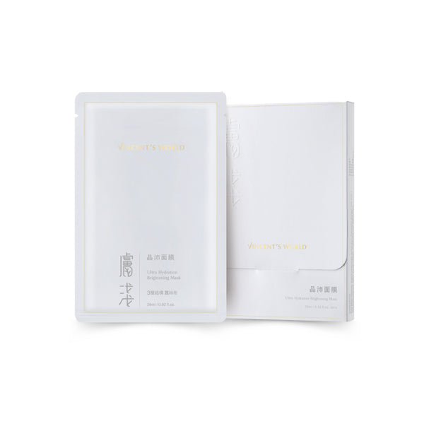【Vincent's WORLD 文森先生】膚淺晶沛面膜 3入 (下單後3-5個工作天出貨)