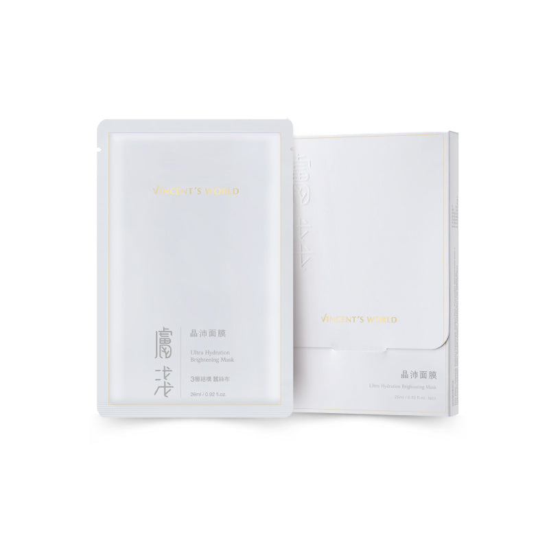 【Vincent's WORLD 文森先生】膚淺晶沛面膜 3入 (下單後3-5個工作天出貨)