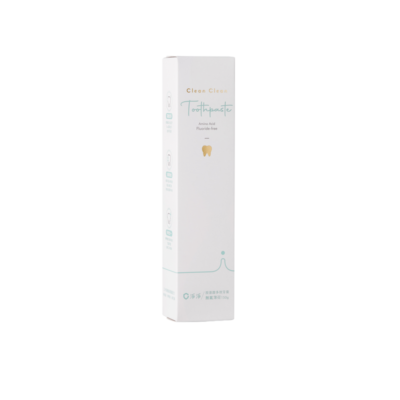【淨淨】胺基酸多效「無氟」牙膏：清涼薄荷 150g (下單後3-5個工作天出貨)