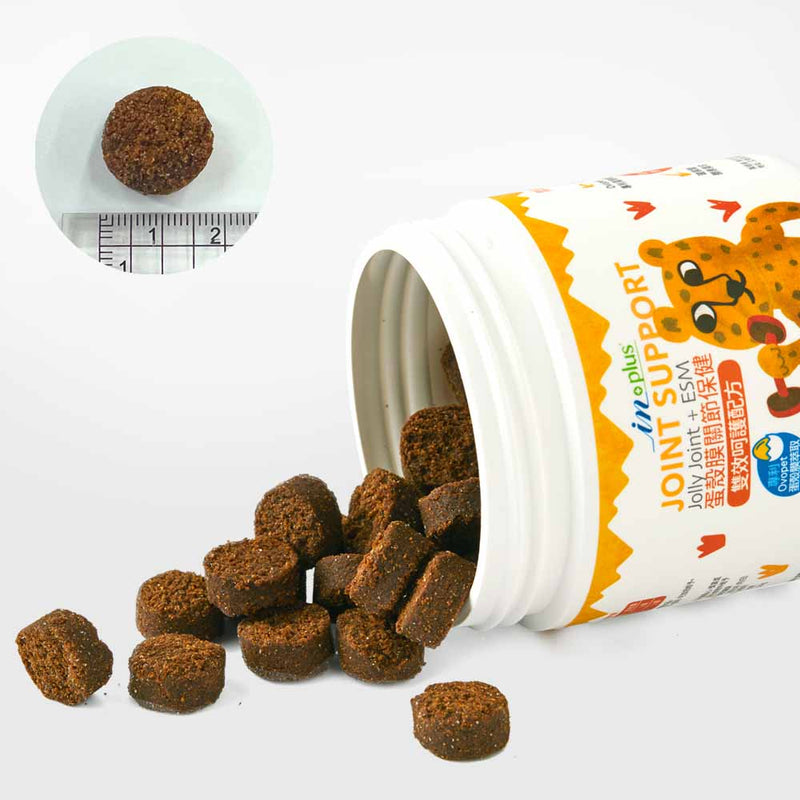 【IN-Plus】犬用蛋殼膜關節保健 雙效呵護配方(軟錠型) (下單後5-7個工作天出貨)