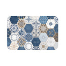 【Rubber Anne】軟式珪藻土吸水地墊 六角花磚系列 (60x40cm) (下單後3-5個工作天出貨)