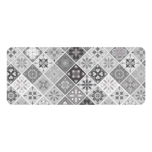 【Rubber Anne】軟式珪藻土廚房吸水地墊 花璽系列(120x50cm) (下單後3-5個工作天出貨)