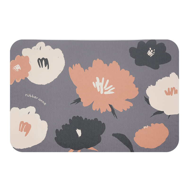 【Rubber Anne】軟式珪藻土吸水地墊 夢境 (60x40cm) (下單後3-5個工作天出貨)