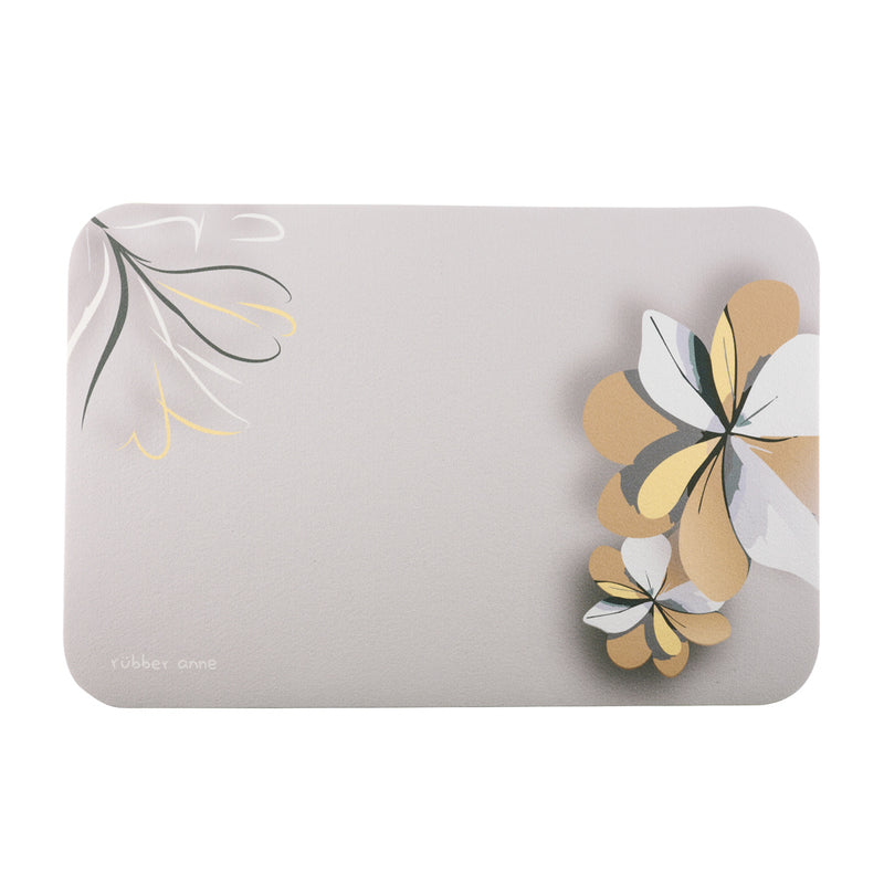 【Rubber Anne】軟式珪藻土吸水地墊 風韻之境 (60x40cm) (下單後3-5個工作天出貨)