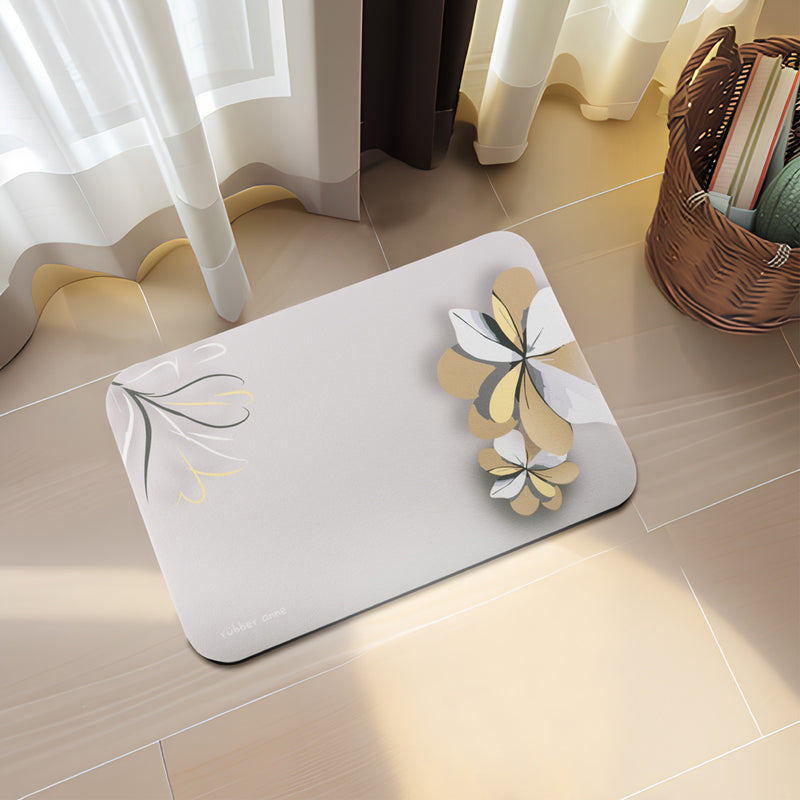 【Rubber Anne】軟式珪藻土吸水地墊 風韻之境 (60x40cm) (下單後3-5個工作天出貨)