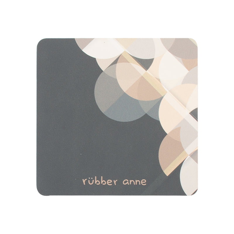 【Rubber Anne】軟式珪藻土吸水杯墊 沐光系列(10x10cm) (下單後3-5個工作天出貨)