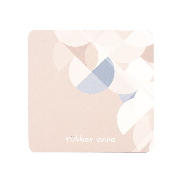 【Rubber Anne】軟式珪藻土吸水杯墊 沐光系列(10x10cm) (下單後3-5個工作天出貨)