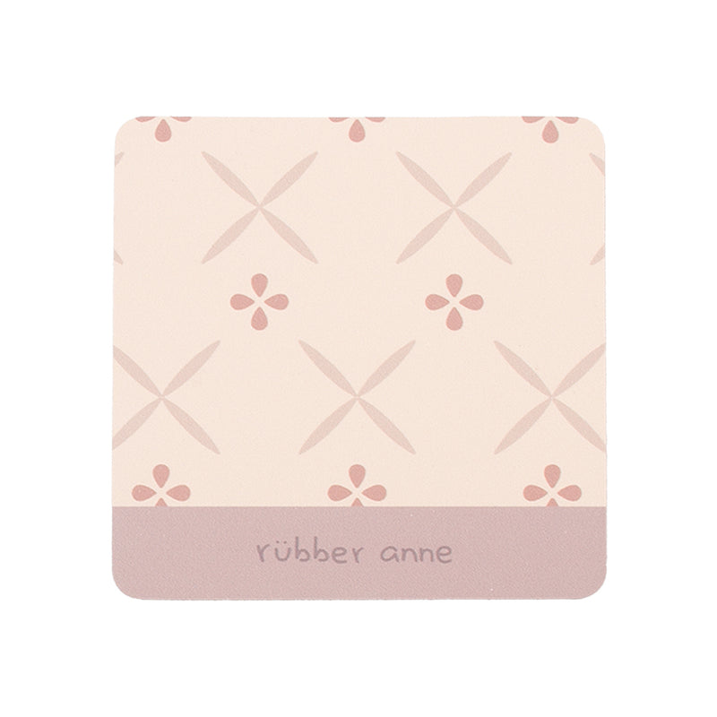【Rubber Anne】軟式珪藻土吸水杯墊 花磚系列(10x10cm) (下單後3-5個工作天出貨)