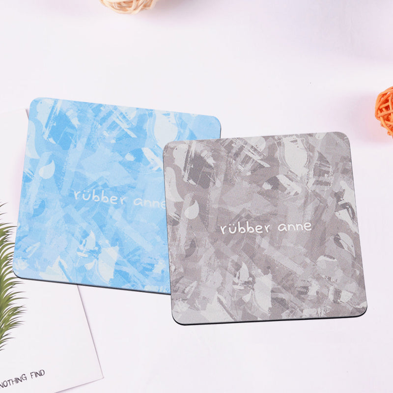 【Rubber Anne】軟式珪藻土吸水杯墊 桐霧之語(10x10cm) (下單後3-5個工作天出貨)