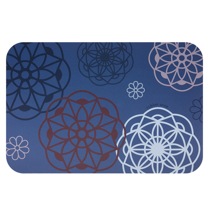 【Rubber Anne】軟式珪藻土吸水地墊 流境系列 (60x40cm) (下單後3-5個工作天出貨)