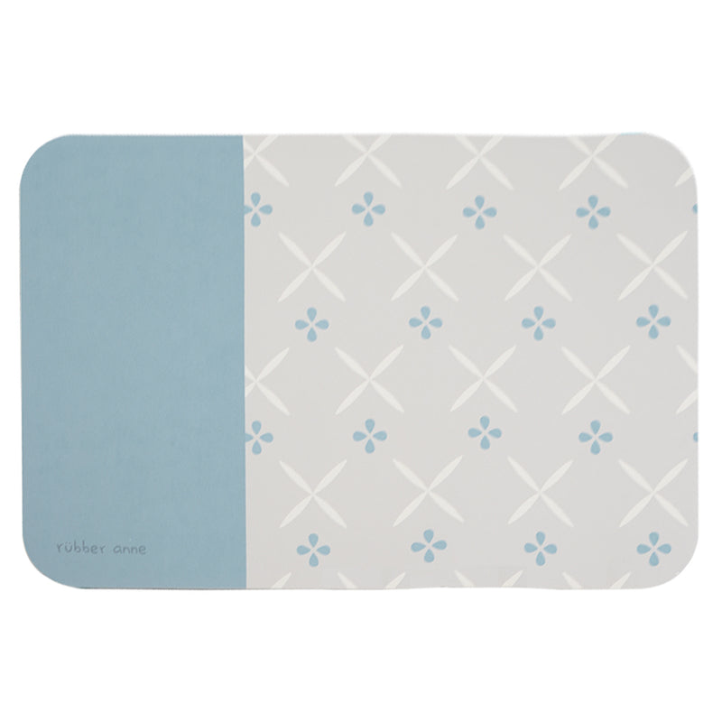 【Rubber Anne】軟式珪藻土吸水地墊 花磚系列(60x40cm) (下單後3-5個工作天出貨)