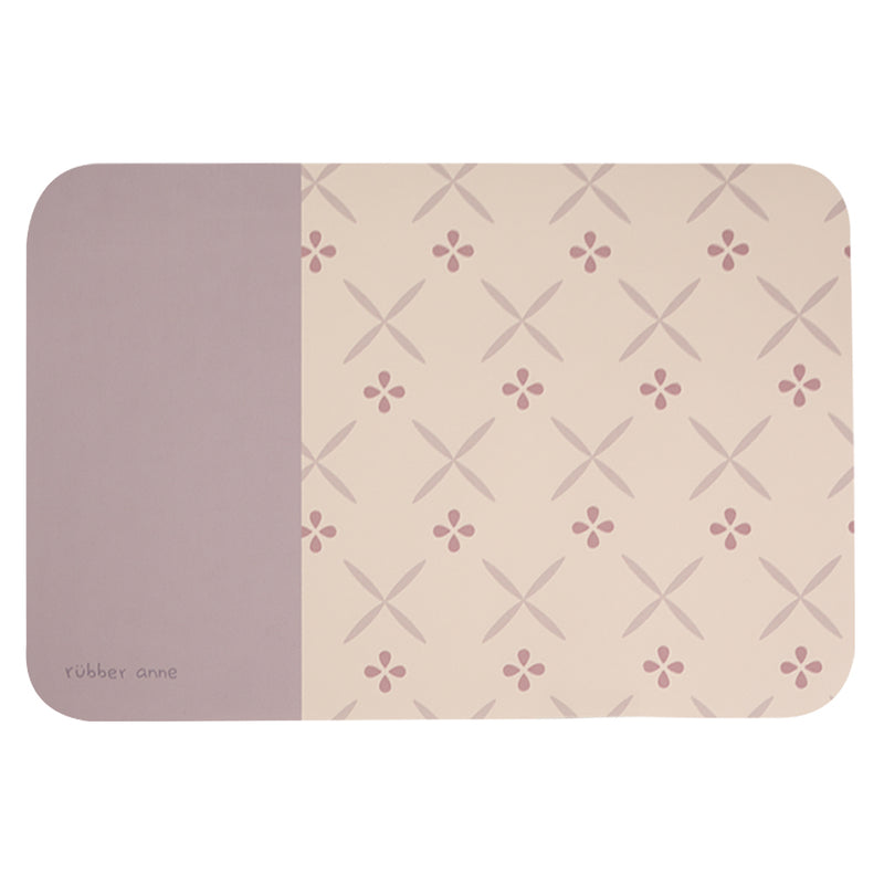 【Rubber Anne】軟式珪藻土吸水地墊 花磚系列(60x40cm) (下單後3-5個工作天出貨)