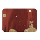 【Rubber Anne】夜光版 軟式珪藻土吸水地墊 星際流浪(60x40cm) (下單後3-5個工作天出貨)