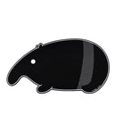 【Rubber Anne】軟式珪藻土造型吸水地墊 黑白動物園 (下單後3-5個工作天出貨)