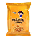 維力張君雅小妹妹韓式炸雞風味拉麵條餅65g黃橙色包裝袋裝零食.