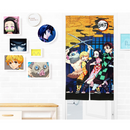 【鬼滅之刃】MIT長門簾85x150cm-鬼滅之刃 滅殺出擊-藍|台灣製造 台灣直送 (下單後3-5個工作天出貨)