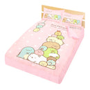 【角落生物】夾夾樂-粉橘 - 薄被套/涼被/兩用被套 - 角落小夥伴|台灣製造 台灣直送