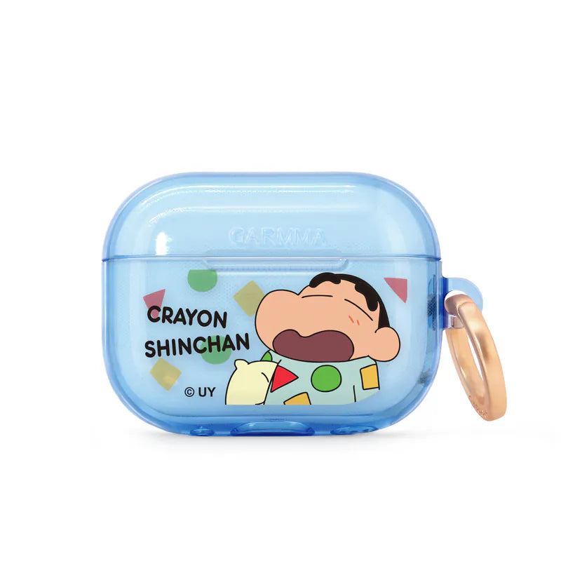 【Garmma】Crayon Shinchan 蠟筆小新-AirPods Pro/ Pro2 無線耳機保護套-晚安小新｜台灣直送 (下單後3-5個工作天出貨)