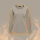 【H&J】圓領速暖絨保暖衣3.0-燕麥奶 發熱衣｜MIT 台灣製造 台灣直送 (下單後3-5個工作天出貨)