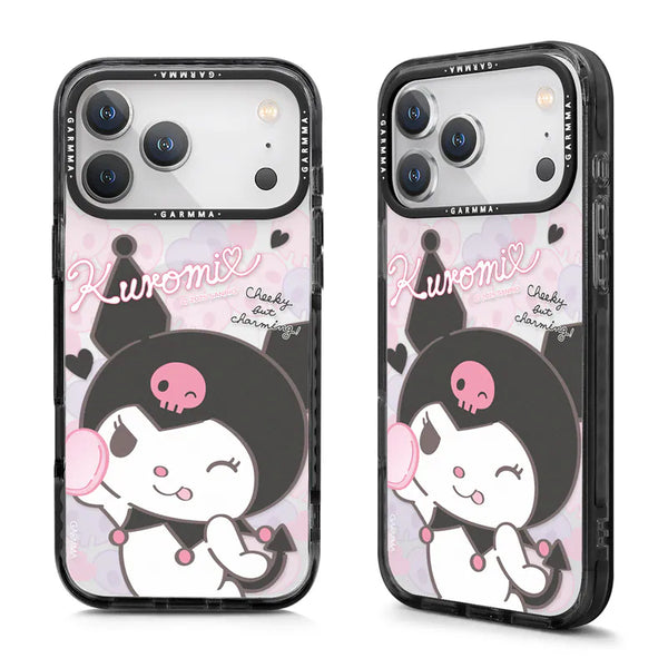 【Garmma】Kuromi 酷洛米-iPhone系列 磁吸款手機保護殼-愛心噴射-SANRIO 三麗鷗｜台灣直送