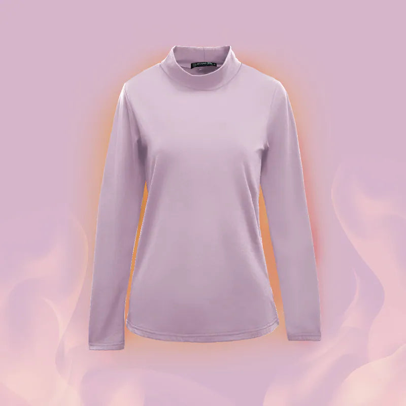 【H&J】高領速暖絨保暖衣3.0-粉紫｜MIT 台灣製造 台灣直送 (下單後3-5個工作天出貨)