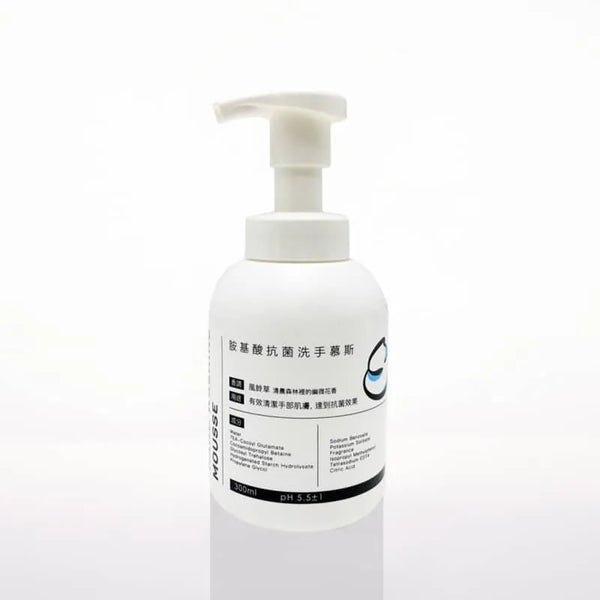 【淨毒五郎】胺基酸抗菌洗手慕斯 300mL (下單後3-5個工作天出貨)