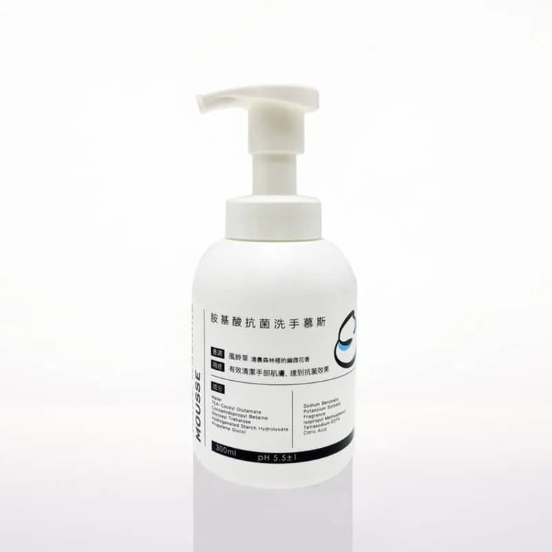 【淨毒五郎】胺基酸抗菌洗手慕斯 300mL (下單後3-5個工作天出貨)