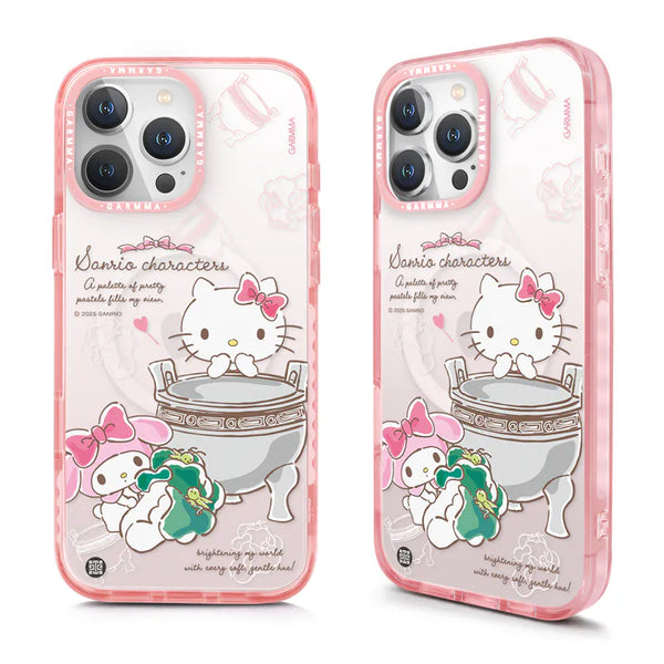 【Garmma】三麗鷗X故宮-iPhone系列 磁吸款手機保護殼-Kitty&Melody-SANRIO 三麗鷗｜台灣直送