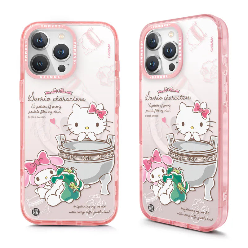 【Garmma】三麗鷗X故宮-iPhone系列 磁吸款手機保護殼-Kitty&Melody-SANRIO 三麗鷗｜台灣直送