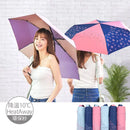 【Rain Love】環保紗降溫10度碳纖三折傘 絵羽 台灣製造MIT (下單後4-5個工作天出貨)