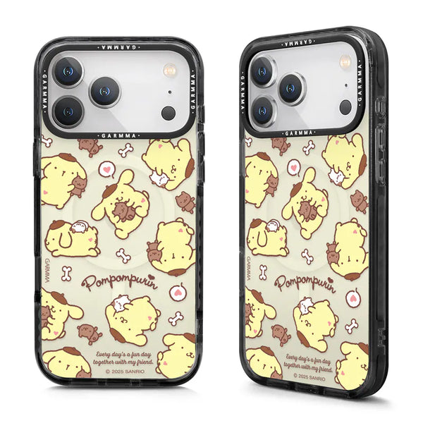 【Garmma】Pompompurin 布丁狗-iPhone系列 磁吸款手機保護殼-遊戲時間-SANRIO 三麗鷗｜台灣直送