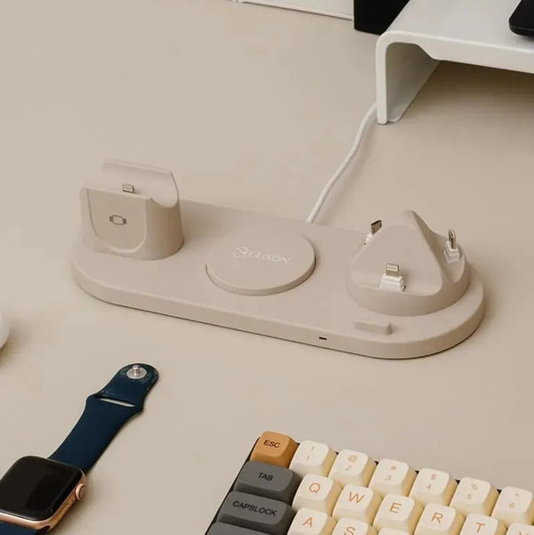 【GUXON古尚】六合一無線充電盤｜台灣直送 (下單後3-5個工作天出貨)