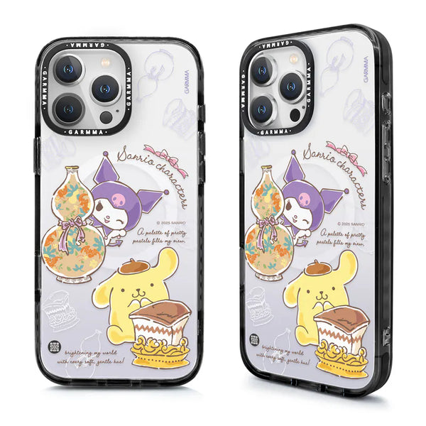 【Garmma】三麗鷗X故宮-iPhone系列 磁吸款手機保護殼-酷洛米&布丁狗-SANRIO 三麗鷗｜台灣直送