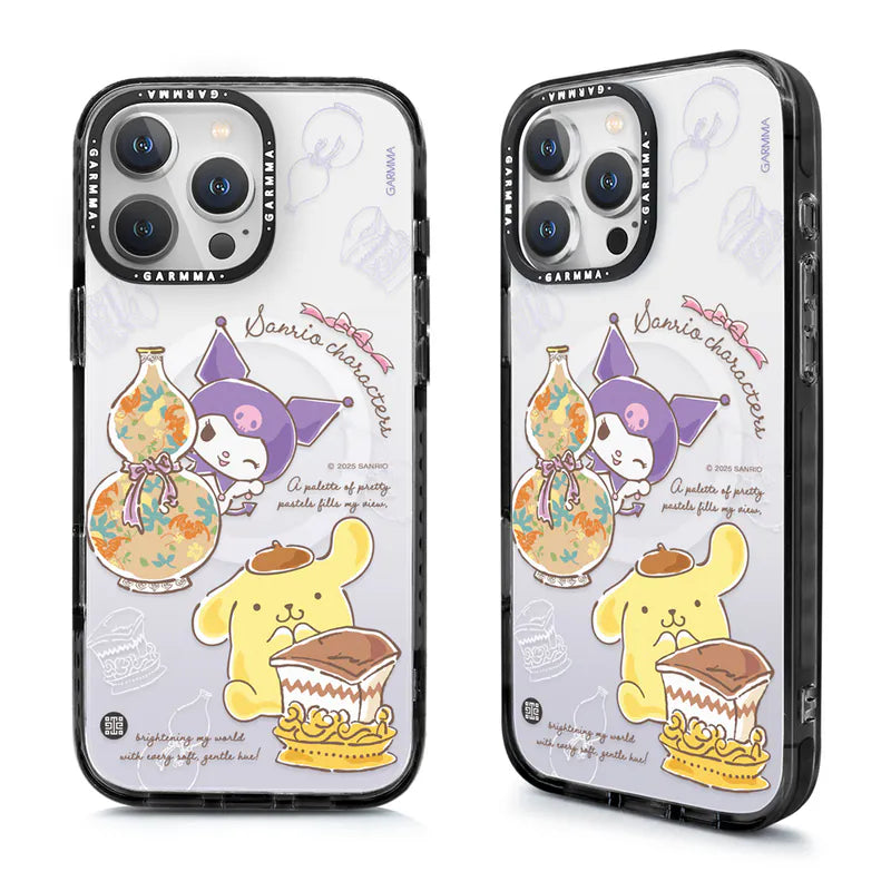 【Garmma】三麗鷗X故宮-iPhone系列 磁吸款手機保護殼-酷洛米&布丁狗-SANRIO 三麗鷗｜台灣直送