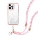 【Garmma】Hello Kitty-公仔吊飾扣環手機長背帶(手機掛繩)-粉色-SANRIO 三麗鷗｜台灣直送 (下單後3-5個工作天出貨)